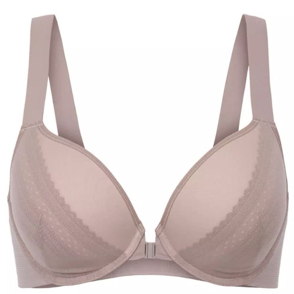 Spanx Cafe At Lait Illusion Lace Bra Full Coverage Bra-llellujah 36DDD